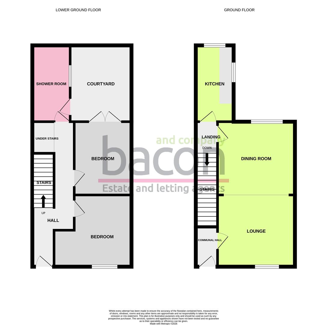 Floor Plan | Maisonette | Warwick Road, Worthing | Sold - Subject to Contract